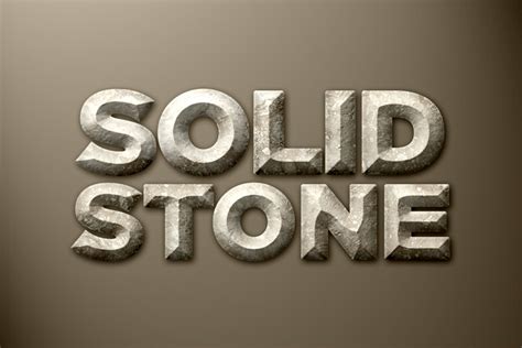 solid stone photoshop style design panoply