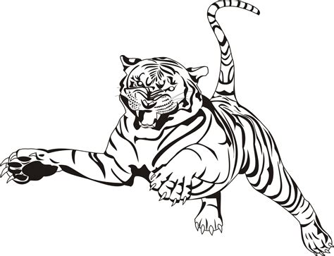 printable tiger coloring pages coloringmecom