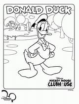 Coloring Mickey Mouse Clubhouse Pages Printable Kids Donald Disney Color Toodles Birthday Fun Print Sheets Minnie Colouring Club Printables Friends sketch template