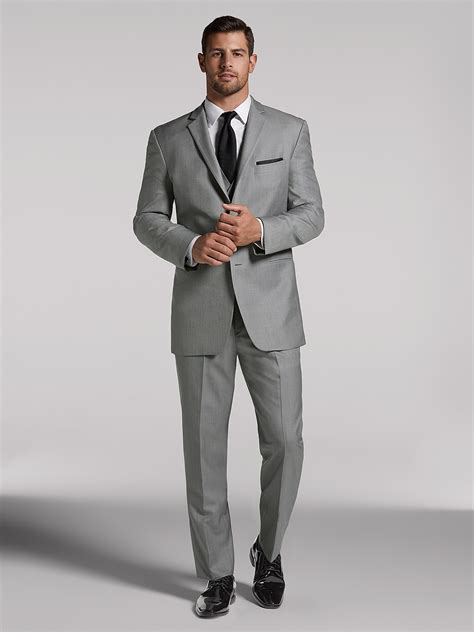 vintage mens gray suit  pronto uomo suit rental mens wearhouse