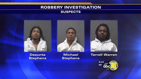 Three Arrested In Hanford Armed Robbery Abc30 Fresno
