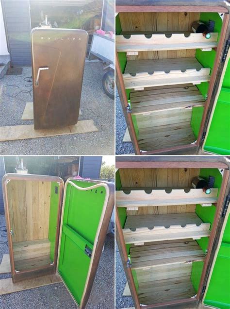 15 practical ideas to turn old refrigerators into something useful