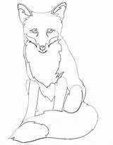 Fox Coloring Renard Coloriage Imprimer Animals Drawing Printable Pages Kb Getdrawings sketch template