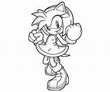 Amy Coloring Sonic Pages Rose Hedgehog Hammer Generations Print Giant Surfing Printable Clipart Pink Library Hair Coraline Another Clip Popular sketch template