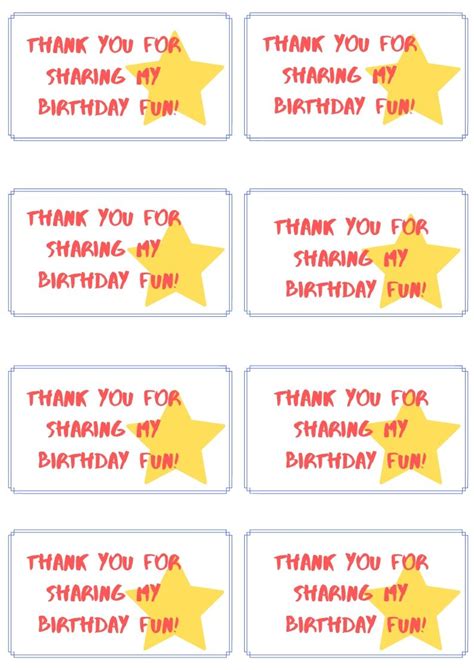 party favor label printables diy thought