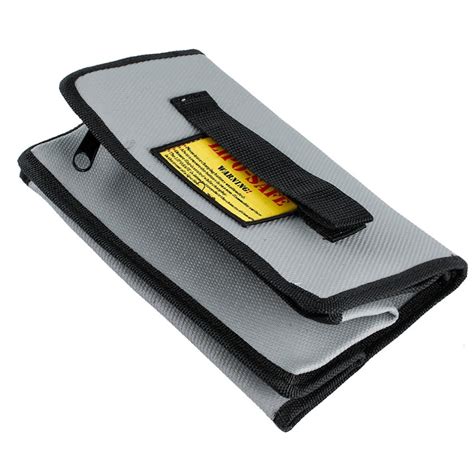 fireproof lipo battery safety carrying case bag box portable explosion proof safe guard fire