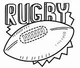 Rugby Sheets Bestcoloringpagesforkids sketch template