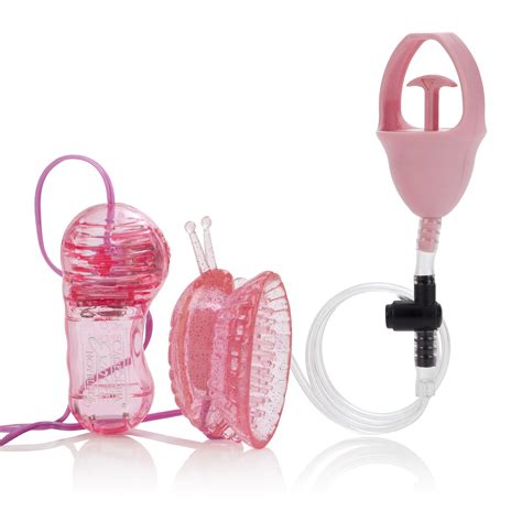 Newly Designed Finger Grip Butterfly Clitoral Pump Sex