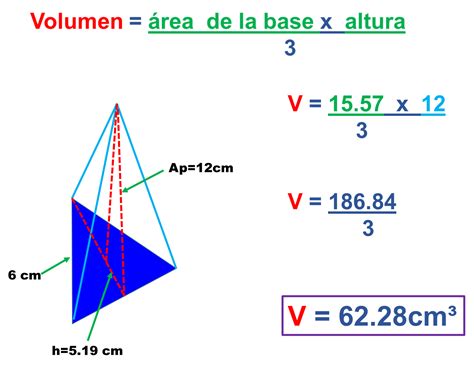 area  perimetro de una piramide triangular como calcular la sexiz pix