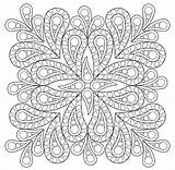 Coloring Mandala Pages Paisley Creative Dover Book Haven Mandalas Pattern Choose Board Publications Seamless Doodles Fashion sketch template