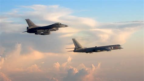Chinese Fighter Jets Crossing Taiwan Strait State Media
