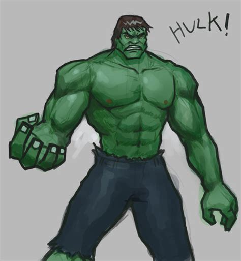 draw hulk drawing  digital painting tutorials