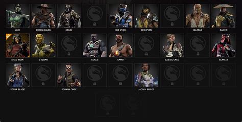 Officially Mortal Kombat 11 Roster 29 Characters Confirmed
