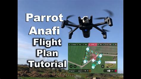 parrot anafi flight plan youtube