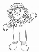 Raggedy Andy Coloring Doll Pages Rag Drawing Patch Printable Dolls Ann Cabbage Getdrawings Popular Categories sketch template