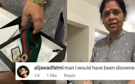 mom reacts to gucci belt worth ₹35k says dps ka lag raha hai