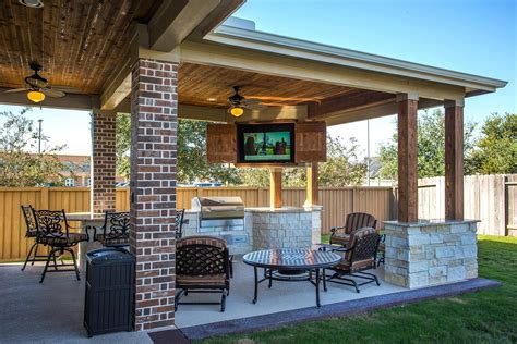 covered patios backyard ideas outdoor patio attached  house decksatio remains