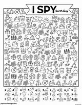 Earth Trouve Papertraildesign Cherche Terre Coloriage Worksheets sketch template