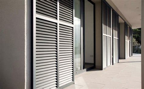 give  home  unique   aluminium louvered window shutters natura design build