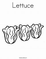 Lettuce Coloring Worksheet Pages Eggs Twistynoodle Ham Green Color Noodle Kids Food Built California Usa Printable Twisty Getcolorings sketch template