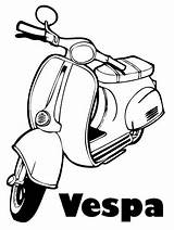 Vespa Vespas Sketsa Piaggio Scooters Mewarnai Motorroller Zeichnungen Ape Siluetas Taller Dessins Motorrad Voiture Siebdruck Aufkleber Carros Lambretta Ideen Figuren sketch template