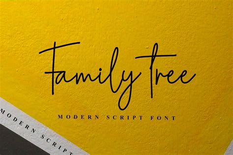 family tree font  gagegostyle creative fabrica