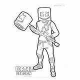 Coloring Pages Marshmello Marsh Walk Popular sketch template
