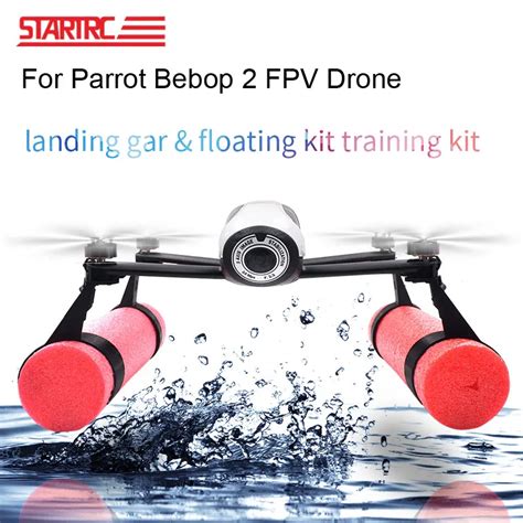 buy startrc parrot bebop  landing skid float kit  parrot bebop  fpv drone
