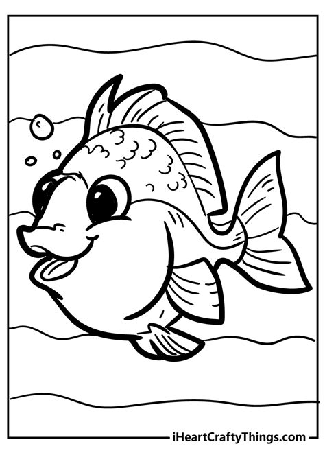 coloring pages fish