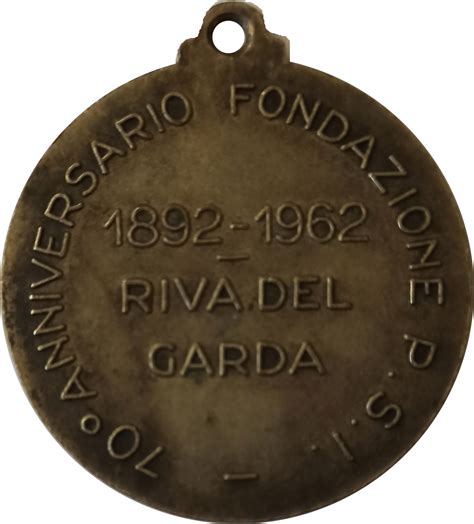 medal italian socialist party  anniversary italy numista