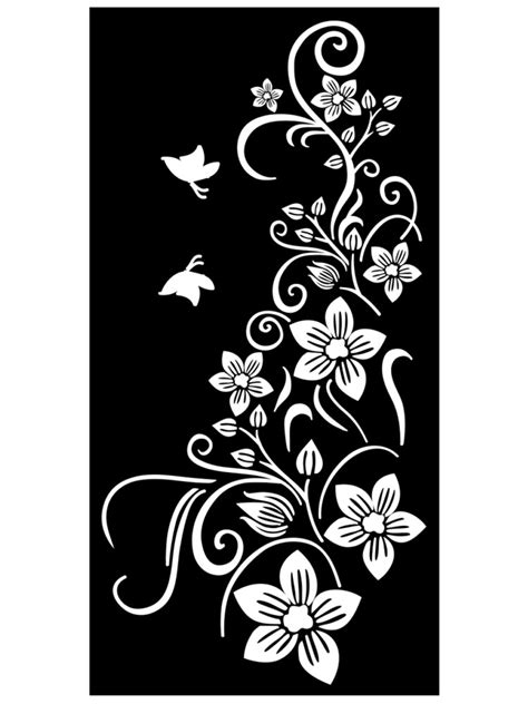 flower stencil designs freepatternsarea printable stencil patterns