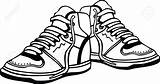 Shoes Clipart Shoe Sneakers Rubber Sport Wrestling Vector Pair Drawing Illustration Logo Stock Cliparts Nike Sports Kids Royalty Transparent Getdrawings sketch template