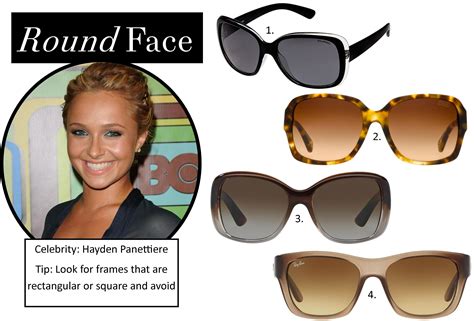 sunglasses the best styles for your face shape lunette visage rond