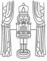 Nutcracker Coloring Pages Book Printable Kids sketch template