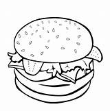 Hamburger Boyama Resmi Ronald Mcdonalds Clipartmag Webstockreview sketch template