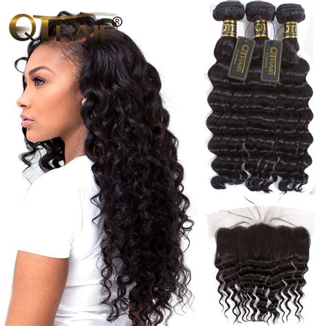 buy loose deep wave bundles  closure brazilian