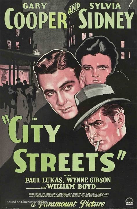 city streets   poster