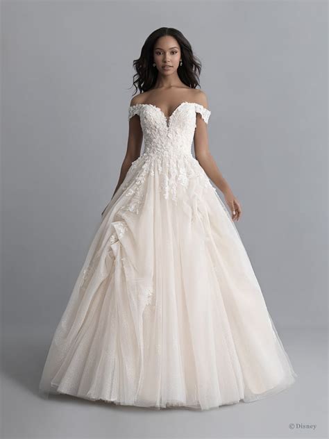 disney s belle wedding dress — exclusively at kleinfeld