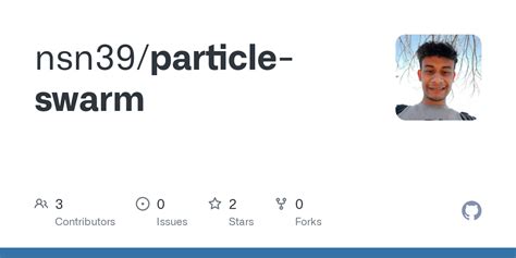 github nsnparticle swarm
