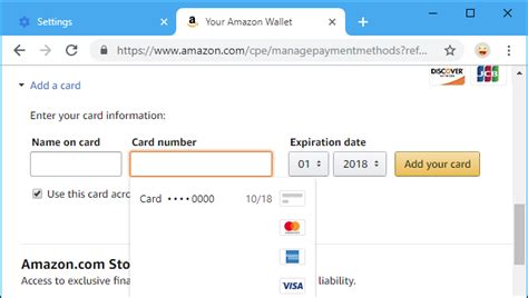 how to autofill your credit card number securely