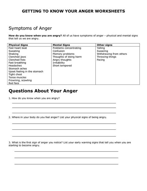anger worksheets google search anger worksheets
