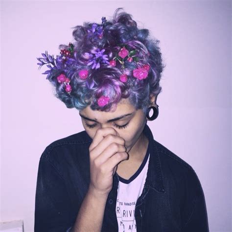 Floral Witch Lavender Aesthetic Purple Hair Pretty People