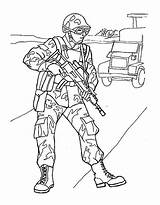 Soldier Coloring Pages British Color Print Kids sketch template