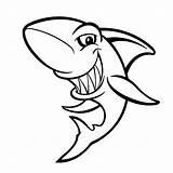Haai Haaien Kleurplaten Tekenen Coloring4free Requin Malvorlagen Leukvoorkids Gevaarlijk Zeedieren Cartoon Schetsen Sharks Bord Uitziende sketch template