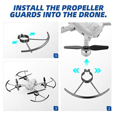 snaptain drone spare parts accessories kits  snaptain  foldable mini drone pricepulse