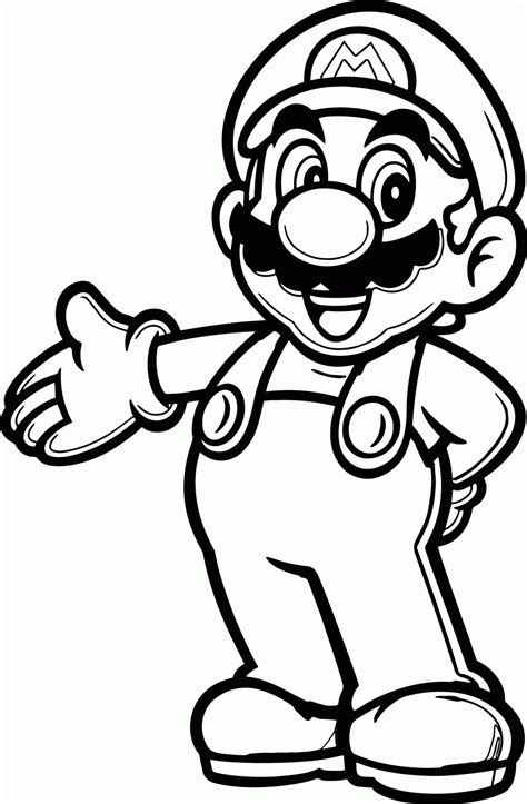 super mario fire flower coloring pages coloring home