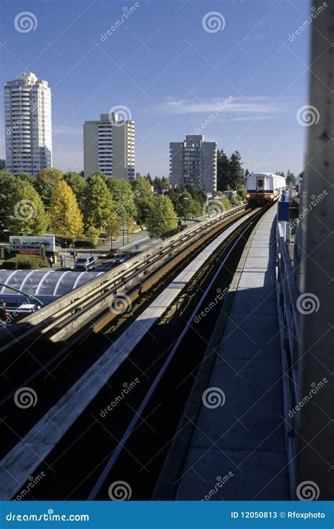 transit system vancouver canada stock image image  canada
