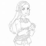 Zelda Botw Narvii Triforce sketch template