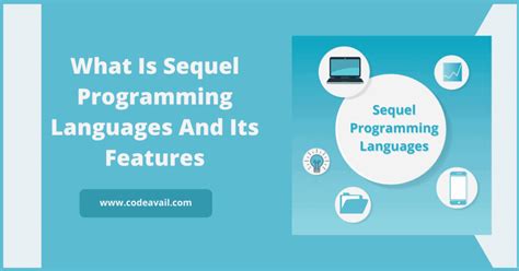 sequel programming languages   features