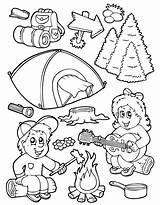 Camping Coloring Pages Printable Kids Cub Scout Equipment Color Bko Mycoloring Scouts Popular Adults Getdrawings Coloringhome Getcolorings Print sketch template
